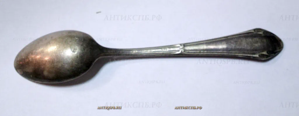 Ложка чайная мельхиоровая. НМЦ. Вт. пол. ХХ века. УССР. №19482